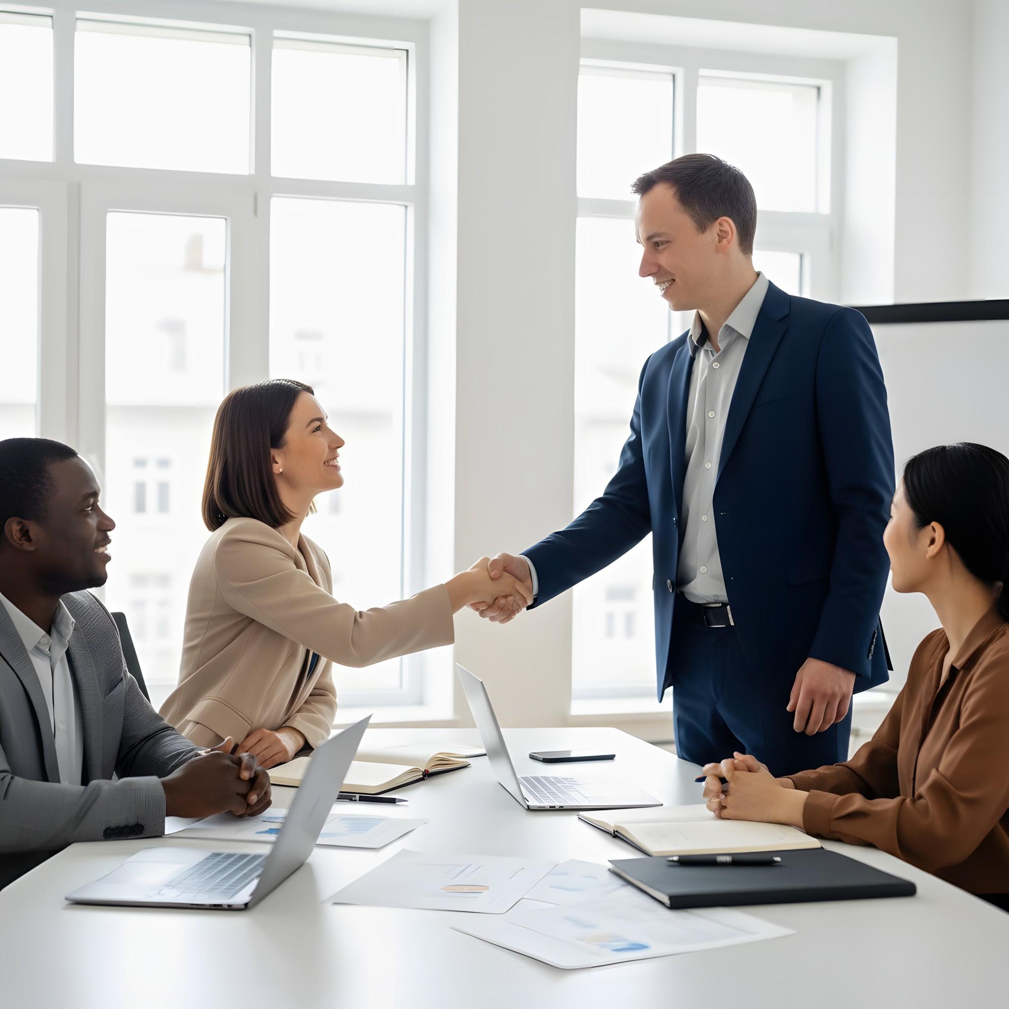 Collaboration professionnelle en recrutement